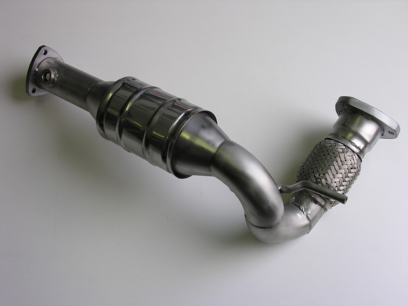 спортивный downpipe